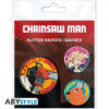 1 Chainsaw Man - Badge Pack - 3 unidades
