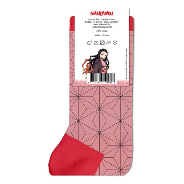 2 Demon Slayer - Socks 2-Pack Nezuko Kamado 36-40