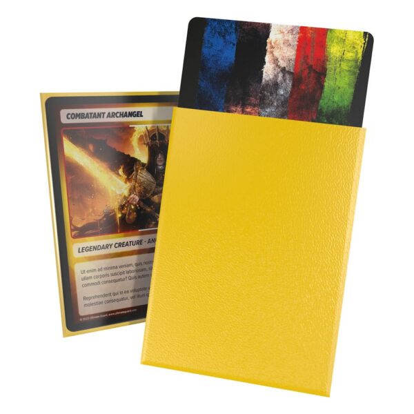 Sleeve - Ultimate Guard Cortex Sleeves Matte Standard Size 100 (Yellow)