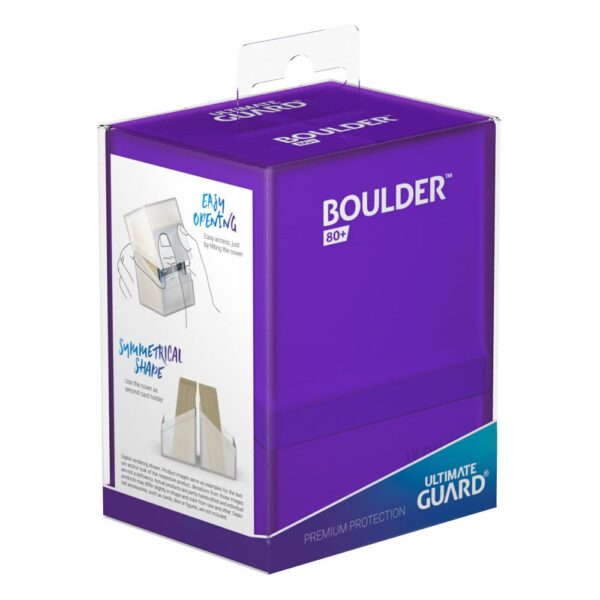 Deck Box - Ultimate Guard Boulder 80+ (Amethyst)