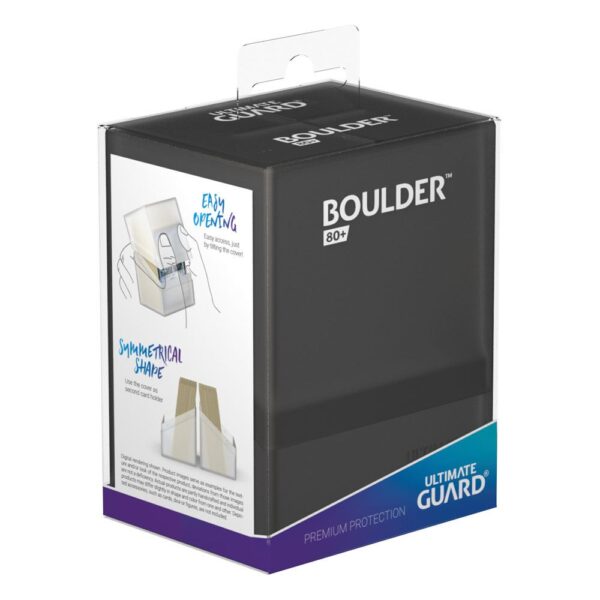 Deck Box - Ultimate Guard Boulder 80+ (Onyx)
