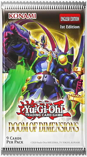 DOOD-BoosterEN Yu-Gi-Oh! - Doom of Dimensions Booster Pack