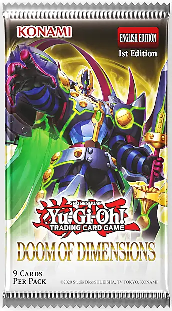 Yu-Gi-Oh! - Doom of Dimensions Booster Pack