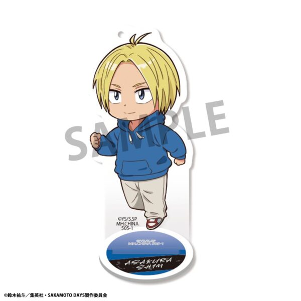 Sakamoto Days TokoToko Acrylic Figure Display 9 cm - 1UN
